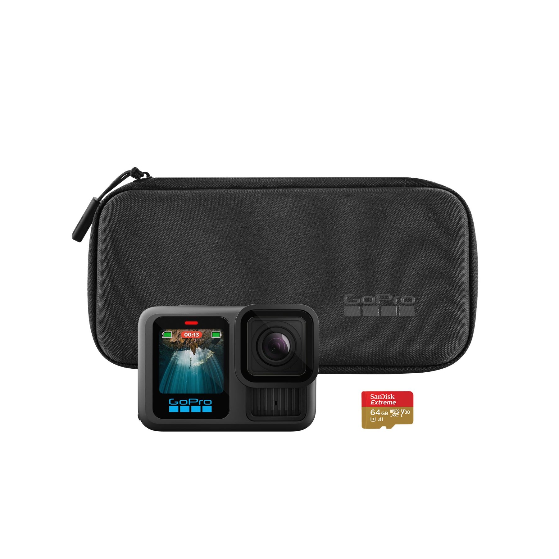 Cámara GoPro HERO 13 BLACK 5.3K ESPECIAL BUNDLE - Estaca Outdoors