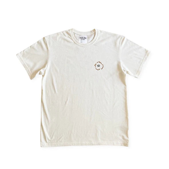 Playera La Flor | Natural Ojo de Toro