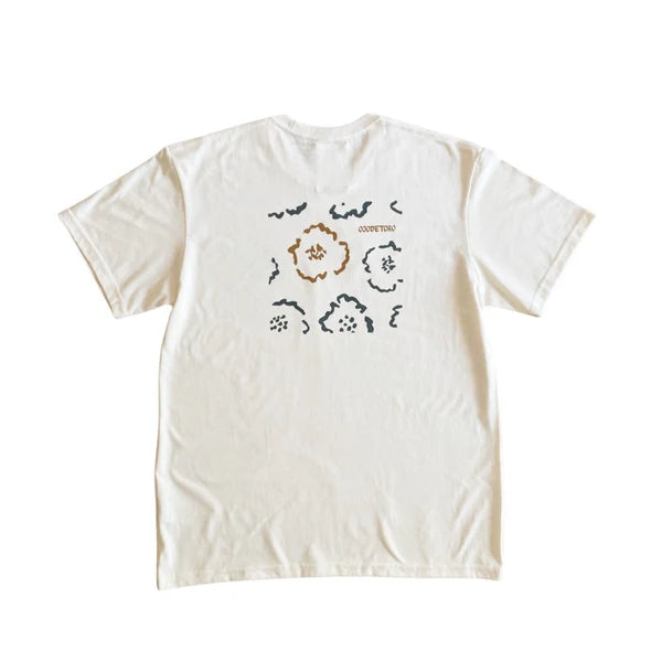 Playera La Flor | Natural Ojo de Toro