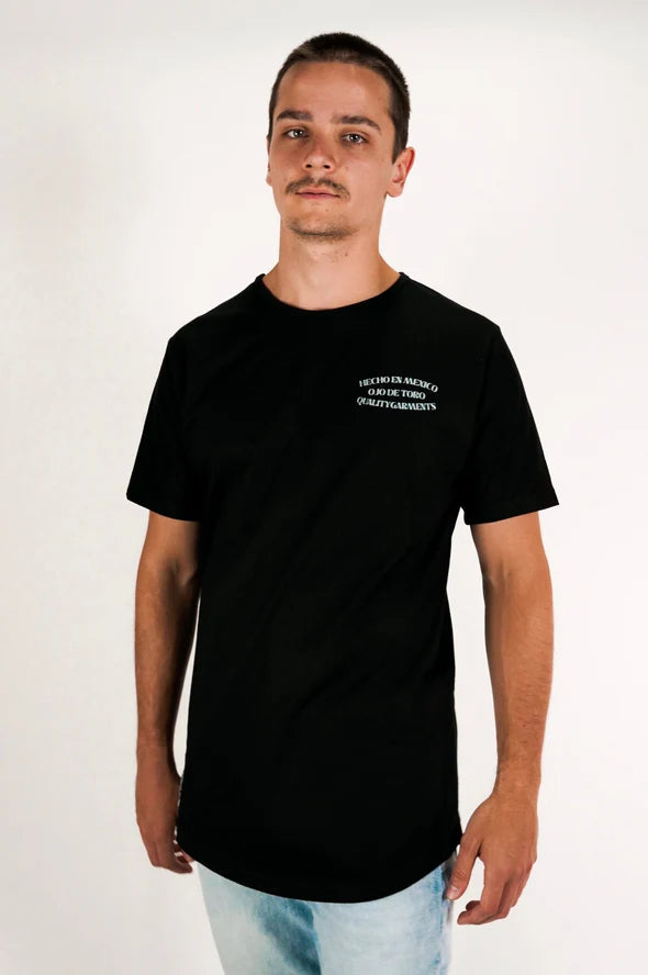 Playera Origins Tee | Negra Ojo de Toro - Estaca Outdoors