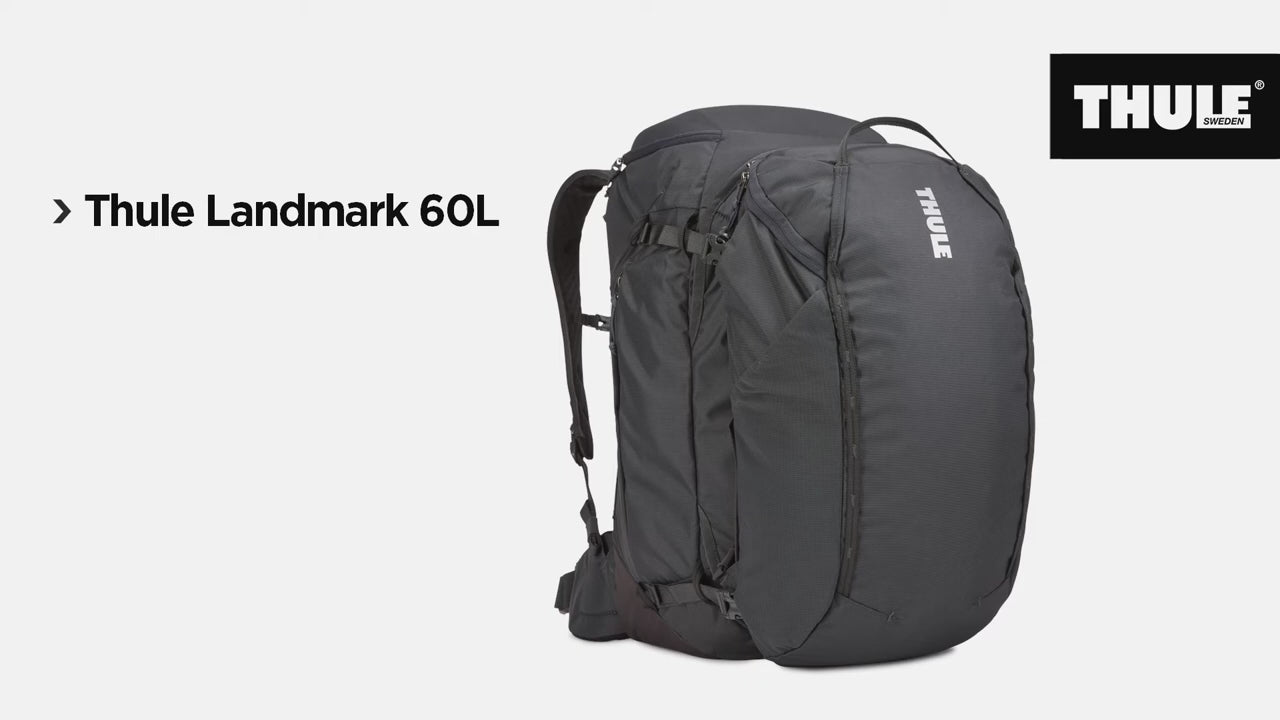 Cargar vídeo: Mochila Landmark 60L Dark Forest Green THULE