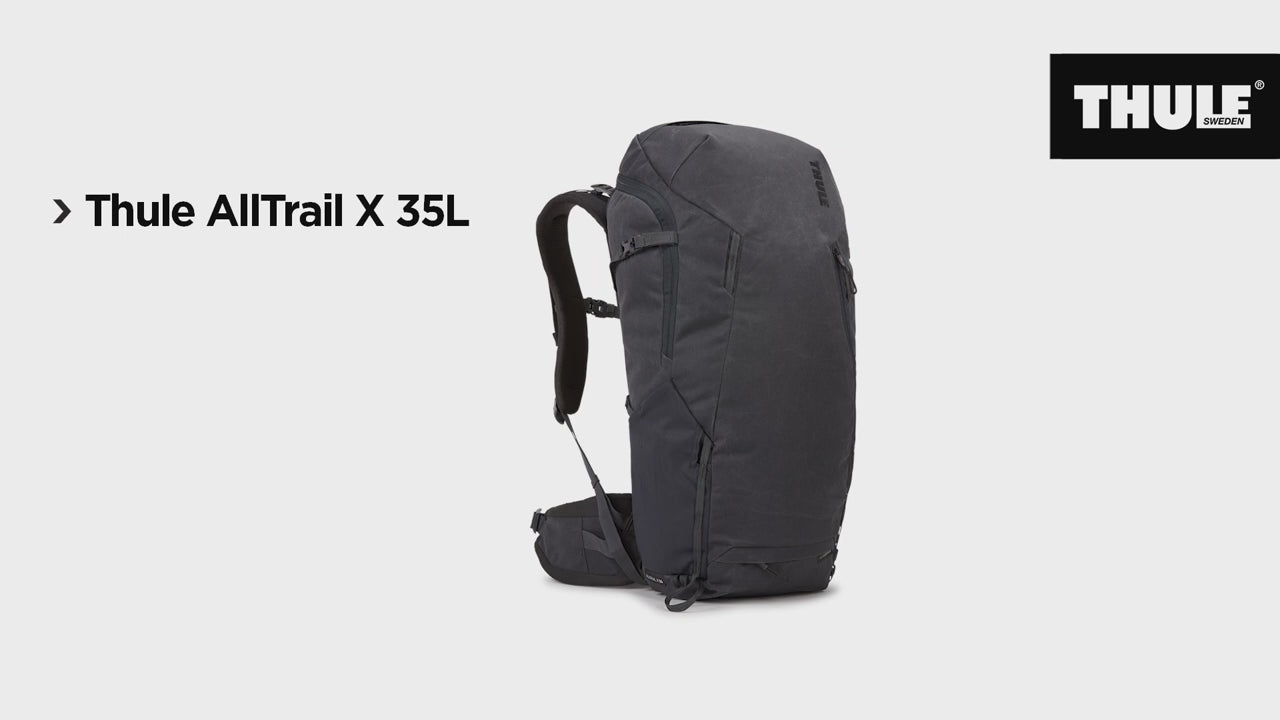 Cargar vídeo: Mochila AllTrail X 35L Obsidian THULE
