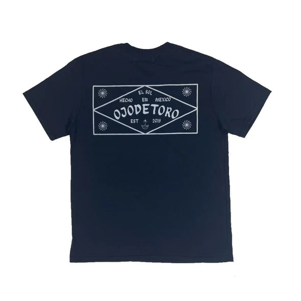 Playera Sol | Azul Marino Ojo de Toro