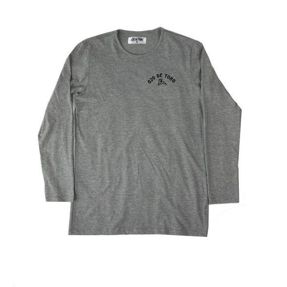 Playera The Woods Culture Tee | Gris Manga Larga Ojo de Toro - Estaca Outdoors