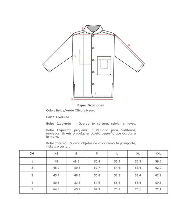 Workwear Jacket Beige Ojo de Toro - Estaca Outdoors